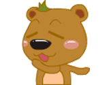 《开心》QQ表情之可爱熊