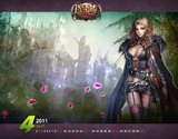 《魔域》2011年精美壁纸_4月份